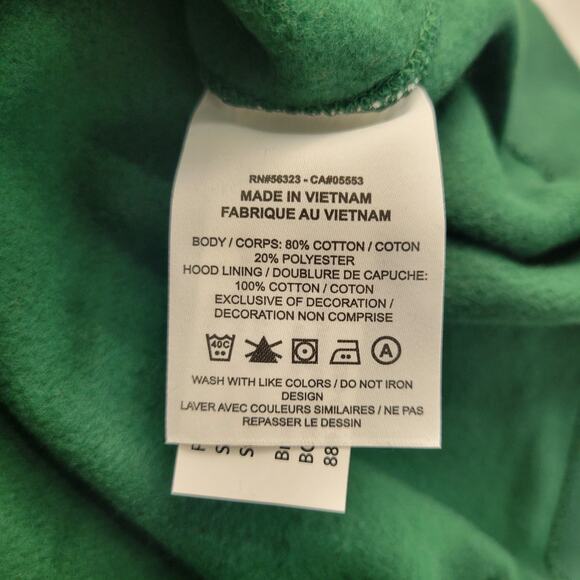 Nike Portland State Vikings Hoodie Large Green Pullover NCAA Collage Football - Picture 7 of 8